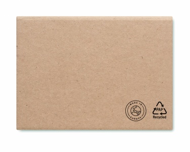 Logotrade promotional giveaway picture of: Recycled memo pad set